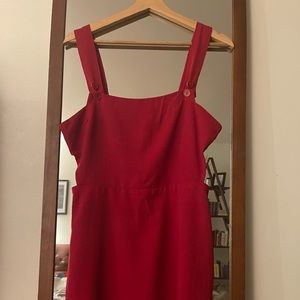 Reformation Red Mini Dress